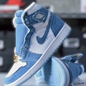 Nike Air Jordan 1 Retro OG Denim Womans Sneaker